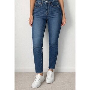 Madewell Stovepipe Full Length Jeans Dark Wash Women Size 25